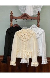 Alice Girl Songs Of Animal Imagination Long Sleeve Blouse(6th Pre-Order/3 Colours/Full Payment Without Shipping)